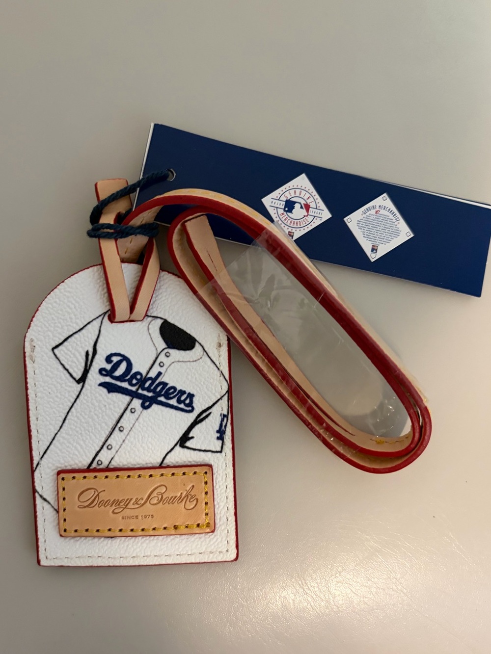 Dooney & Bourke L.A. Dodgers Luggage Tag - Picture 5 of 5